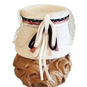 Vintage | Accessories | 96s Vintage Off White Tall Lampshade  display picture 3